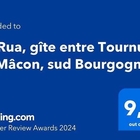 Gite La Rua, Entre Tournus Et Macon, Sud Bourgogne 蒙特百里特 外观 照片