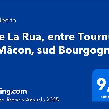 Gite La Rua, Entre Tournus Et Macon, Sud Bourgogne 蒙特百里特 外观 照片