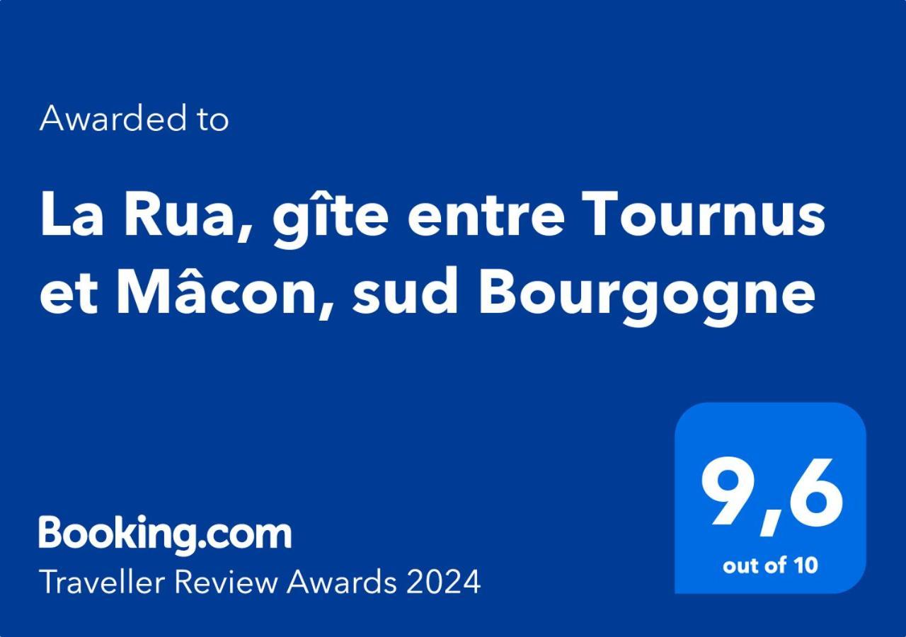 Gite La Rua, Entre Tournus Et Macon, Sud Bourgogne 蒙特百里特 外观 照片